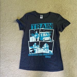 Train concert t shirt